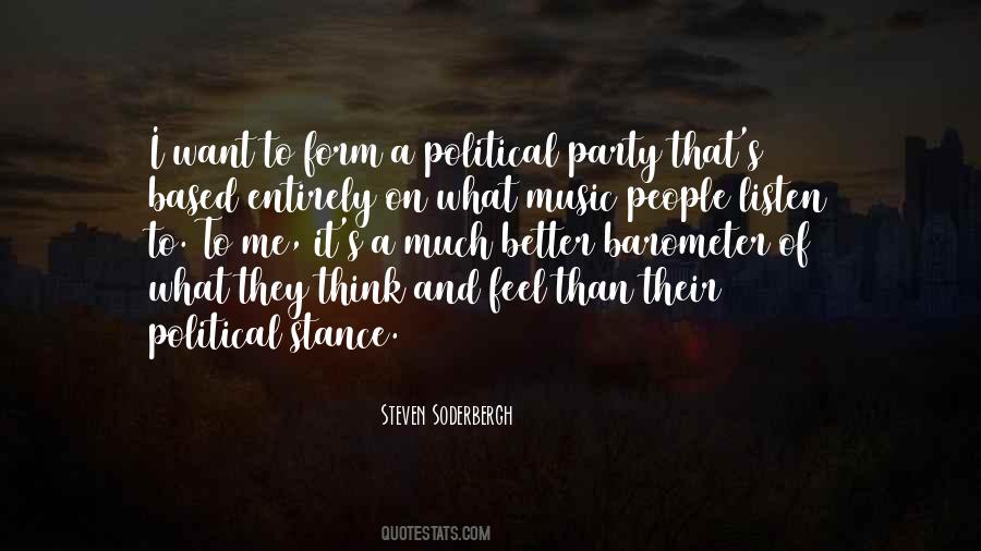 Political Stance Quotes #1302907