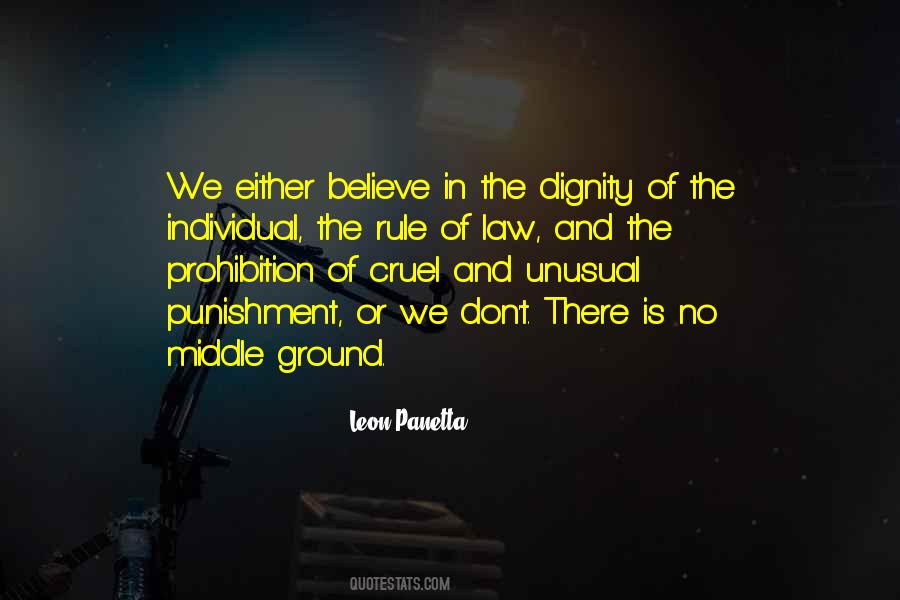 Quotes About The Middle Ground #1023808