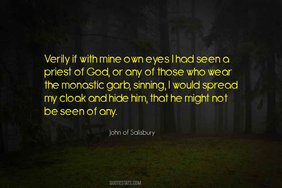 Hide The Eyes Quotes #698474