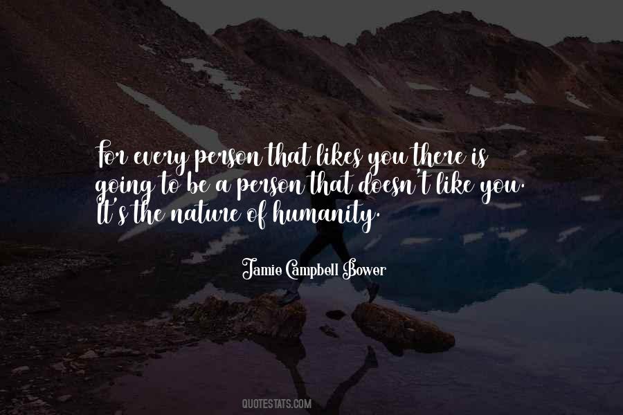 Quotes About The Nature Of Humanity #945547