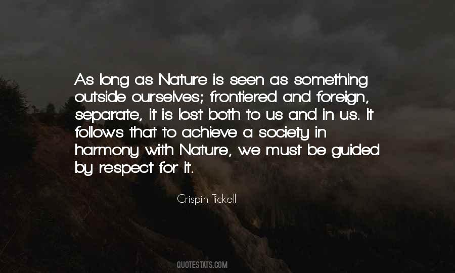 Quotes About Outside Nature #1119873