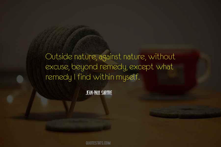 Quotes About Outside Nature #18096