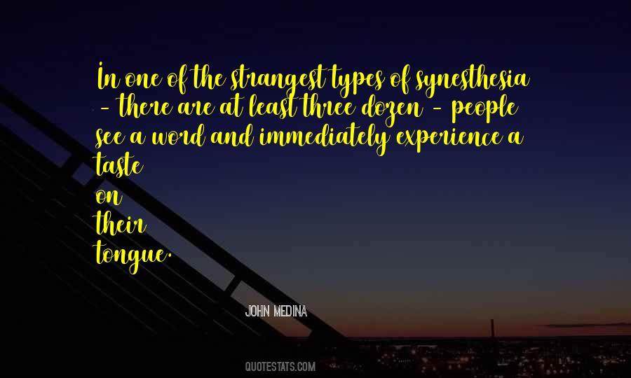 Quotes About Synesthesia #1574112