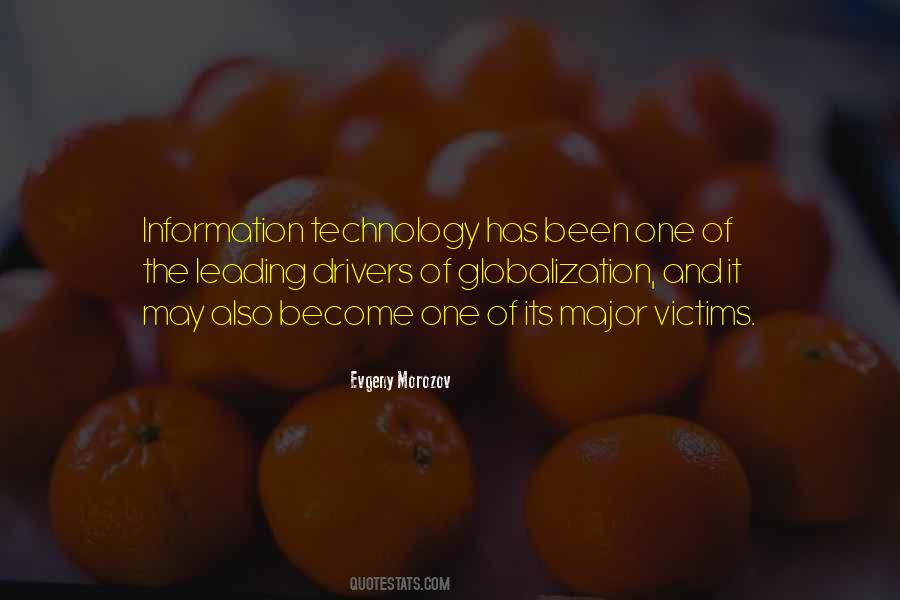 Quotes About Technology And Globalization #1191736