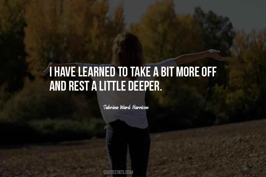 Quotes About Take A Rest #440868