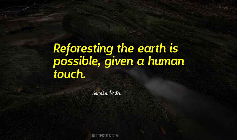 Quotes About Human Touch #1828674