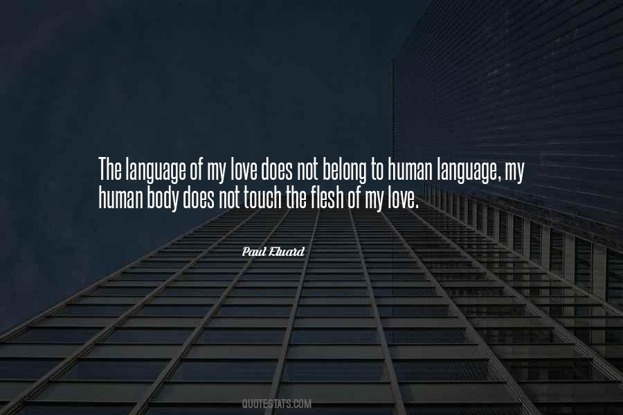 Quotes About Human Touch #45201