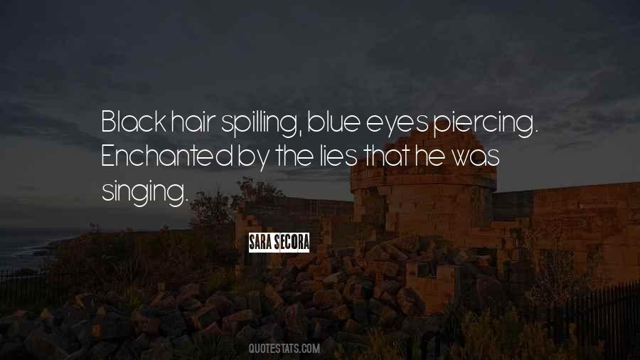Blue Black Hair Quotes #1074830
