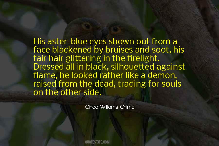 Blue Black Hair Quotes #1095883