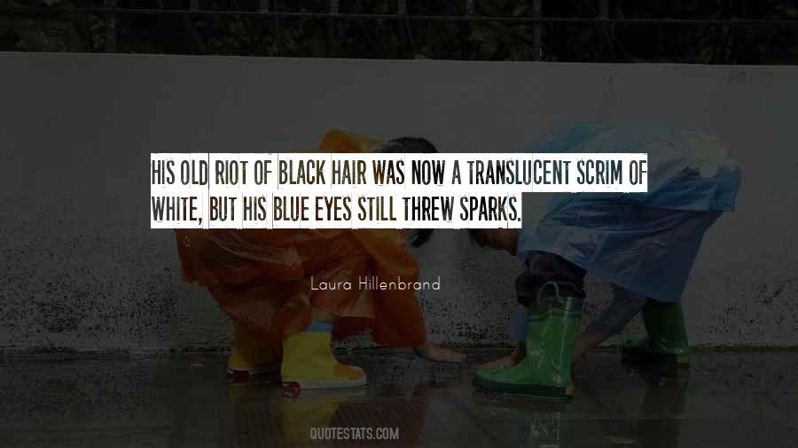 Blue Black Hair Quotes #31234