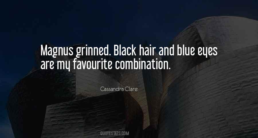 Blue Black Hair Quotes #466748