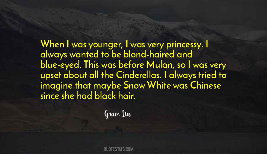 Blue Black Hair Quotes #51063