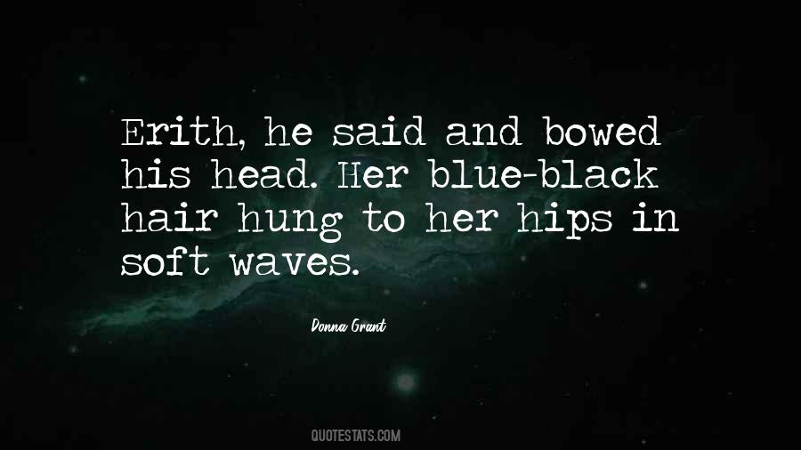 Blue Black Hair Quotes #528132