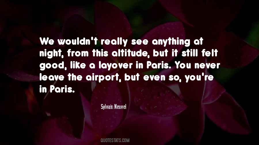 Quotes About Paris At Night #1661971