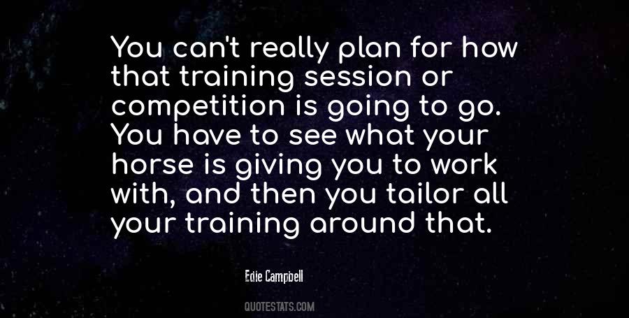 Quotes About Training Session #1857117