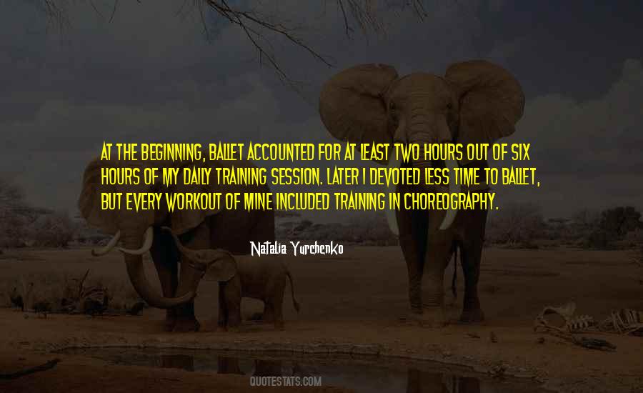 Quotes About Training Session #943168