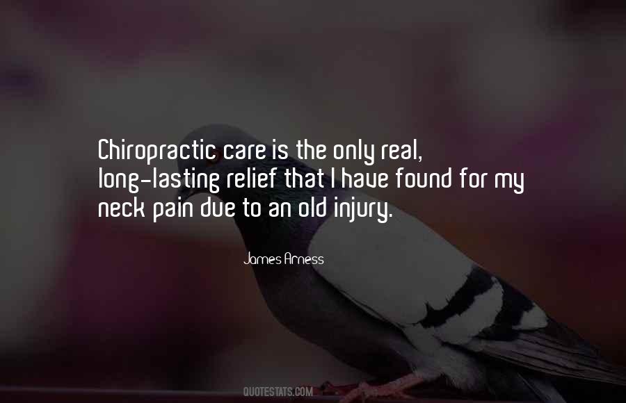 Quotes About Neck Pain #1549911