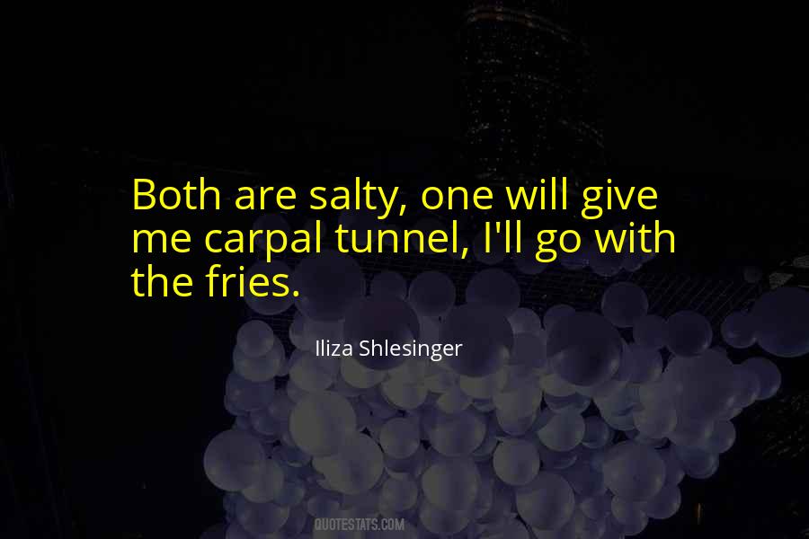 Quotes About Fries #216691