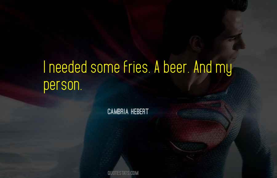 Quotes About Fries #869815