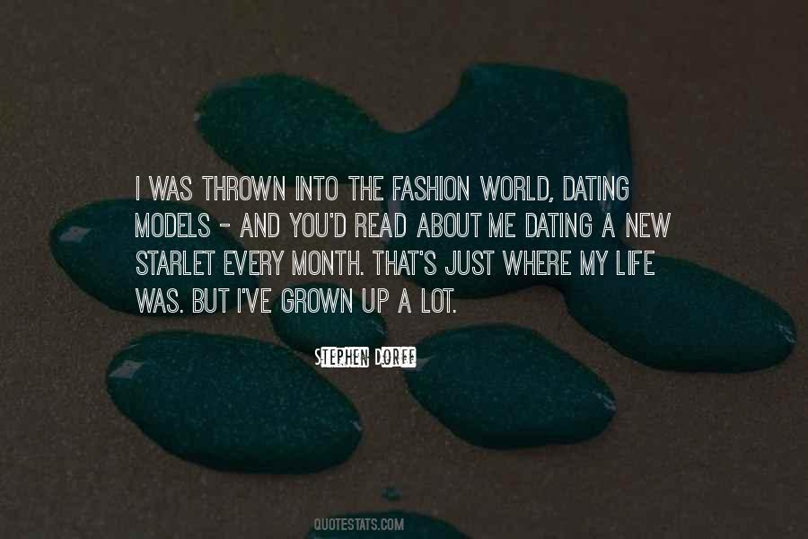 Quotes About Fashion Models #385696