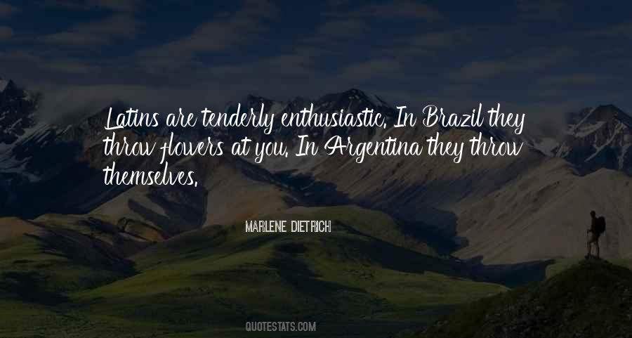 Quotes About Argentina #1043050