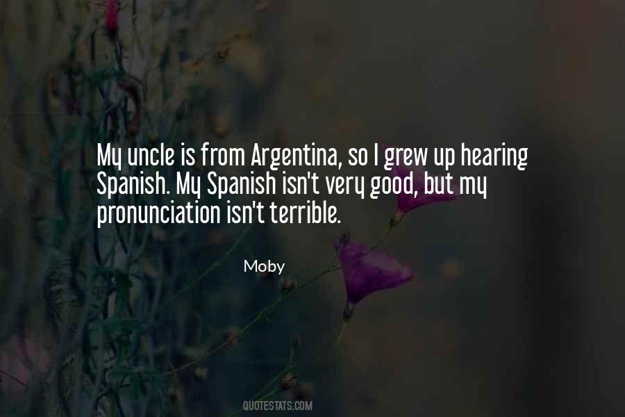 Quotes About Argentina #1136912