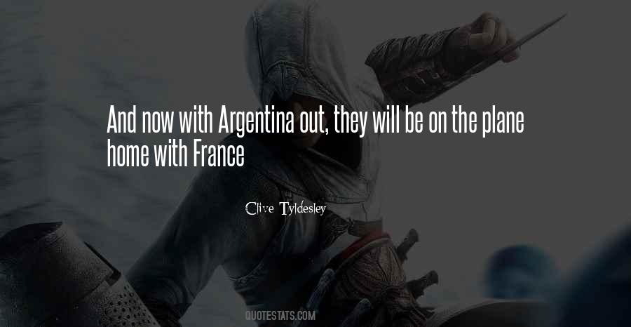 Quotes About Argentina #578462