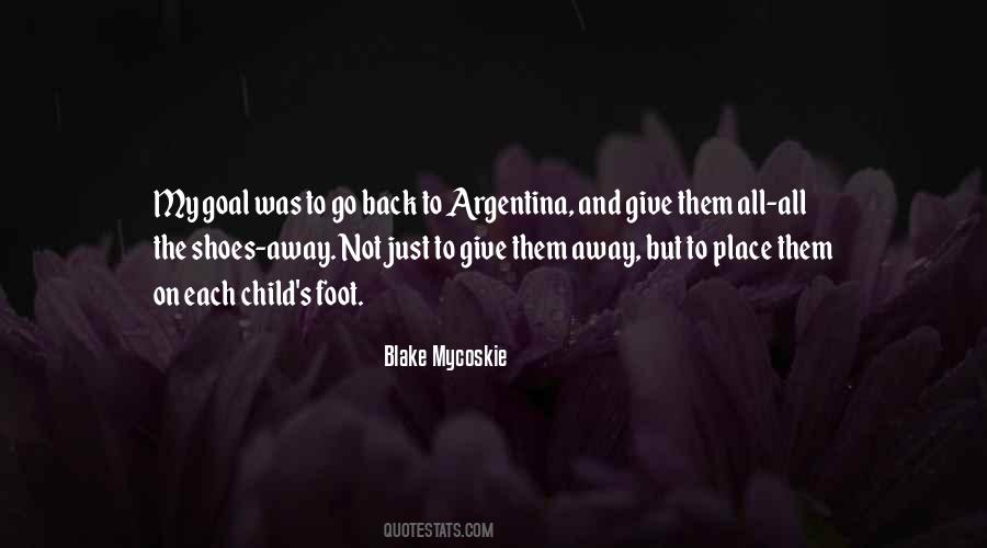 Quotes About Argentina #769576