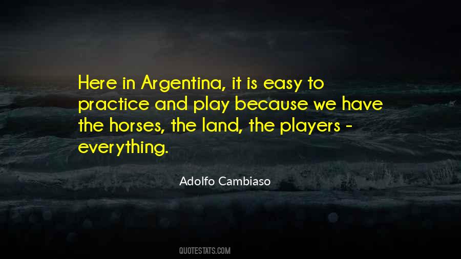 Quotes About Argentina #925211