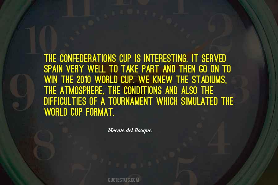 Confederations Cup Quotes #1618660