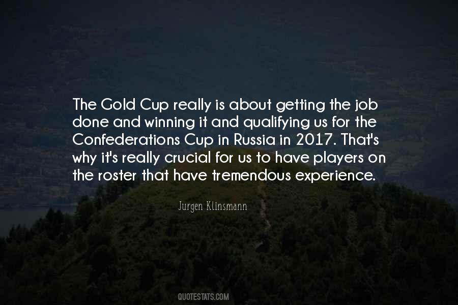 Confederations Cup Quotes #460425