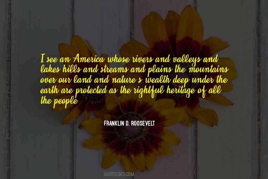 America Land Quotes #122805