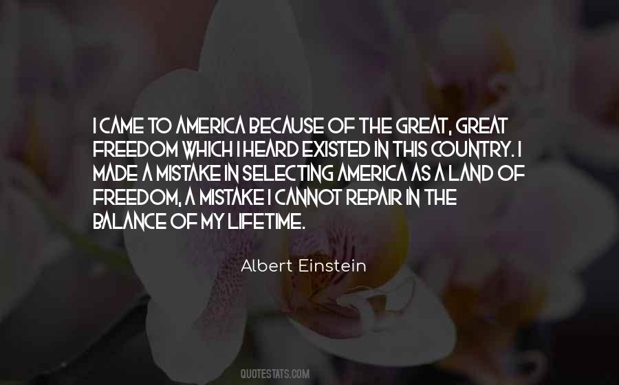 America Land Quotes #159944