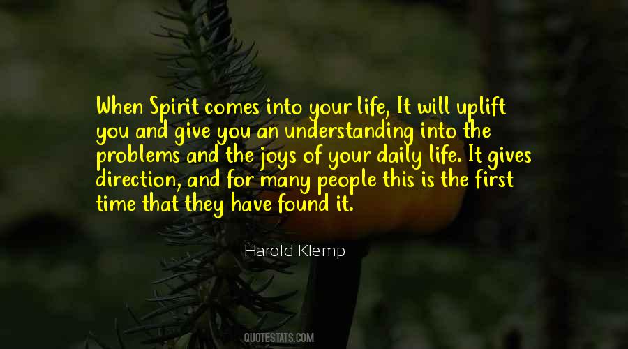 Life Giving Spirit Quotes #1687253