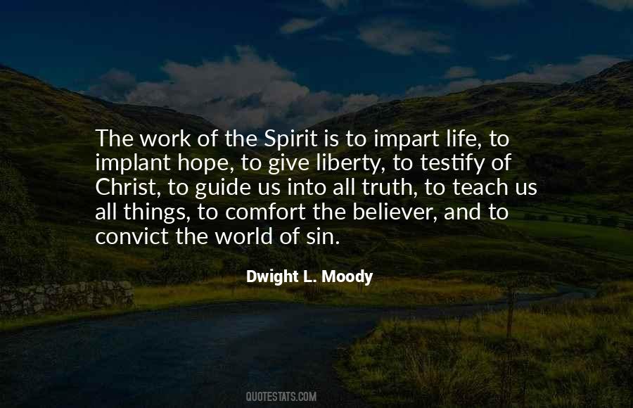Life Giving Spirit Quotes #748450