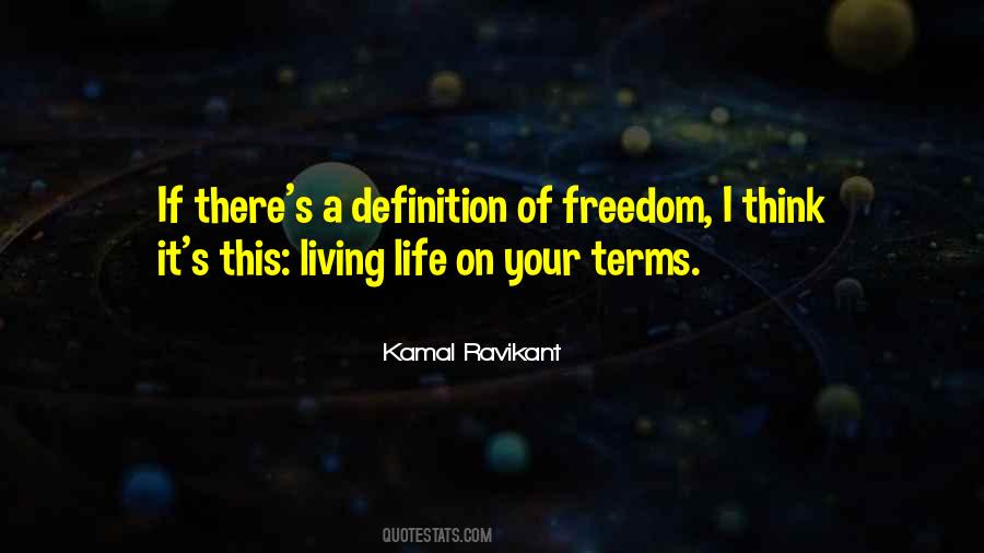 Quotes About Freedom Of Life #141119