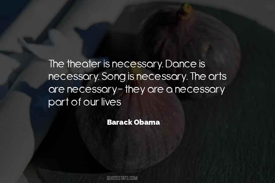 Quotes About Theater Arts #103275