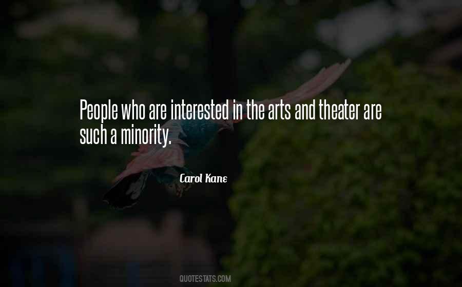 Quotes About Theater Arts #511183