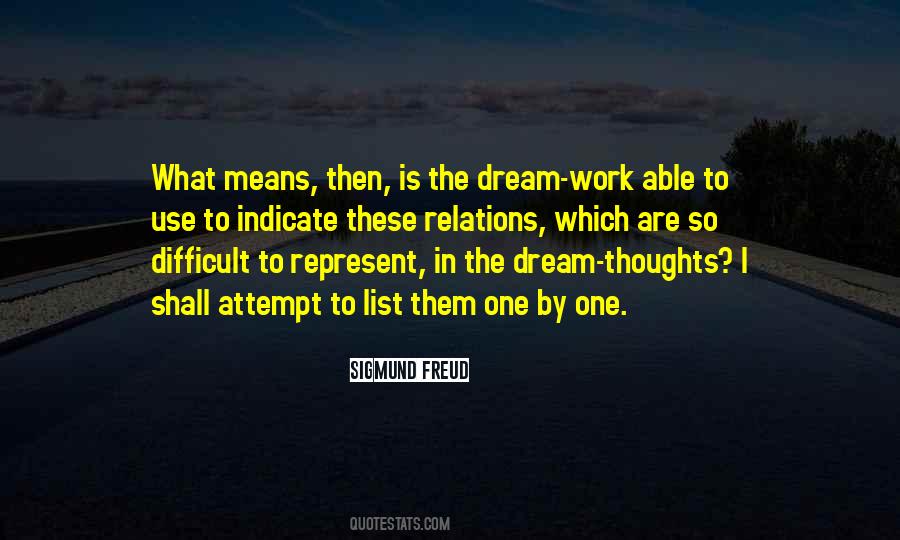 The Dream Work Quotes #1811673