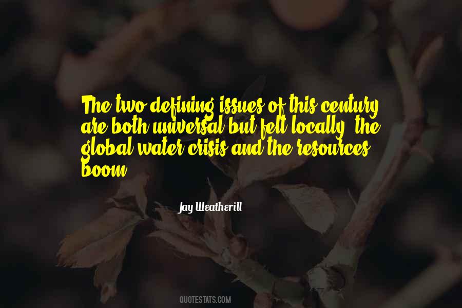 Quotes About Water Crisis #1298668