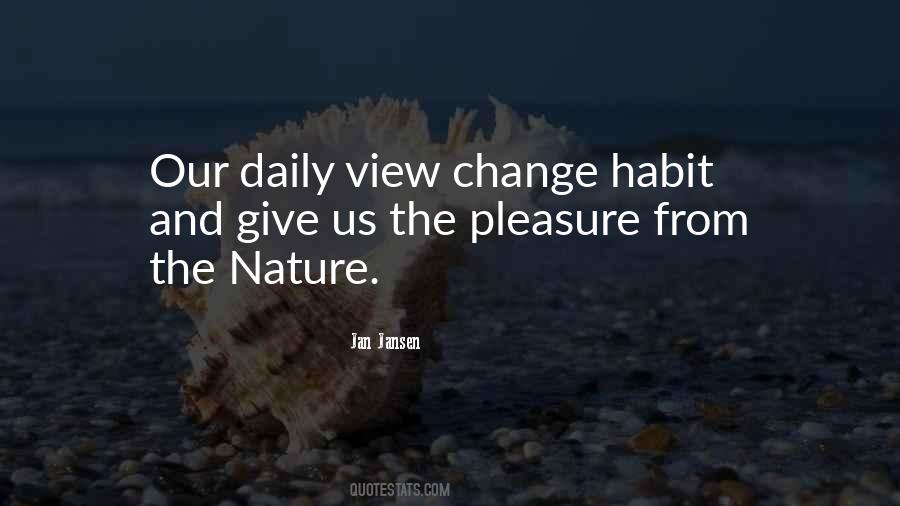 Change Habit Quotes #1154961