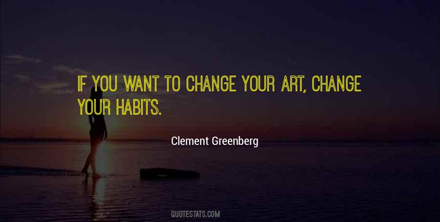 Change Habit Quotes #206444