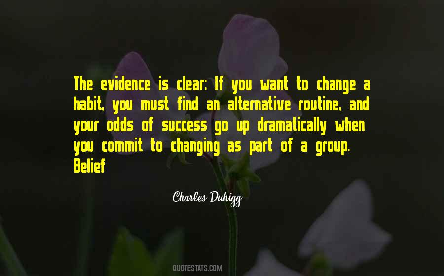 Change Habit Quotes #68254