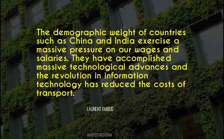 Quotes About Advances In Technology #1119680