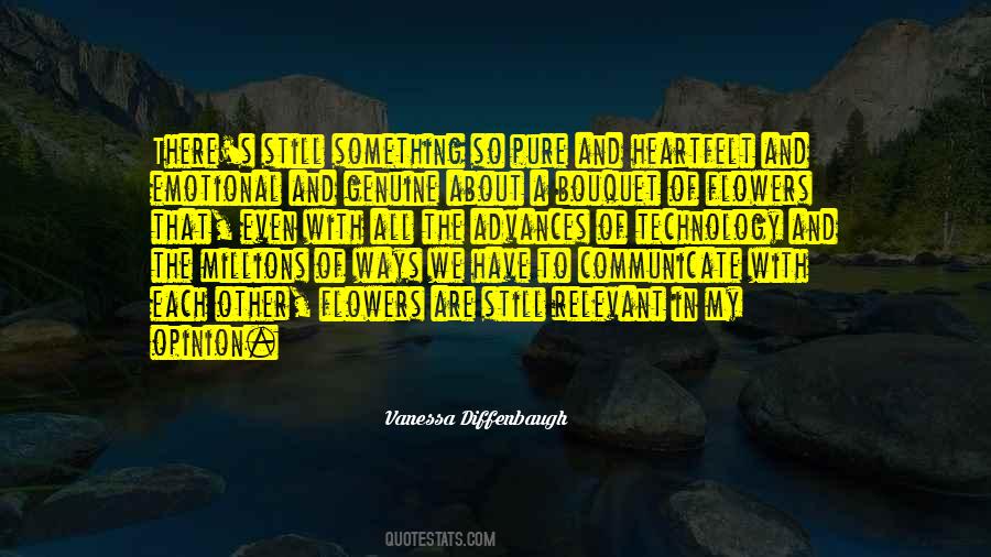 Quotes About Advances In Technology #1415116