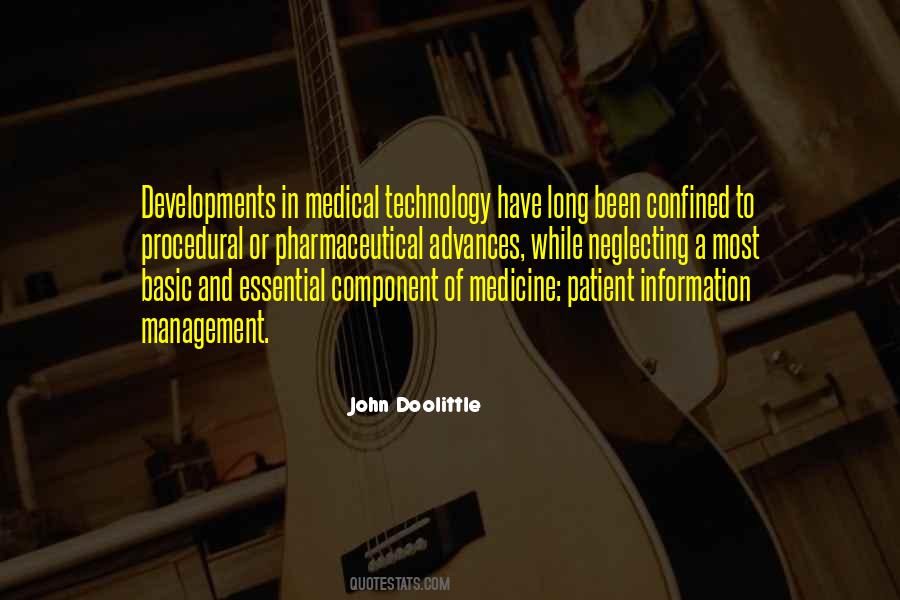 Quotes About Advances In Technology #1640620