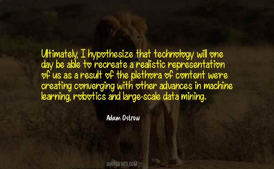 Quotes About Advances In Technology #1658640