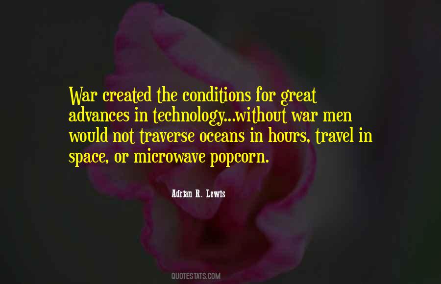 Quotes About Advances In Technology #1687252