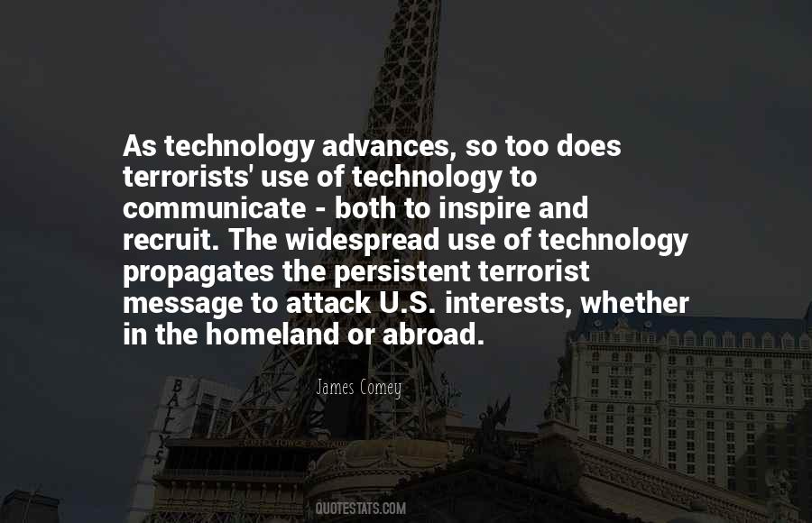 Quotes About Advances In Technology #406005