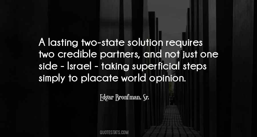 Quotes About Two State Solution #900509